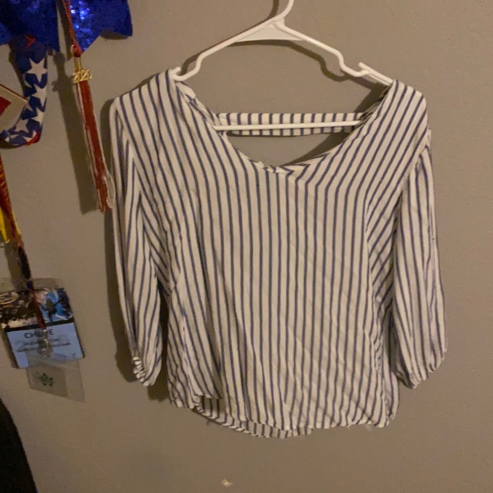 quarter sleeve blouse